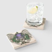 Ivy Spade Skull Onderzetter (Zijkant)