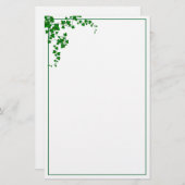 Ivy Stationery Paper Briefpapier (Voorkant / Achterkant)