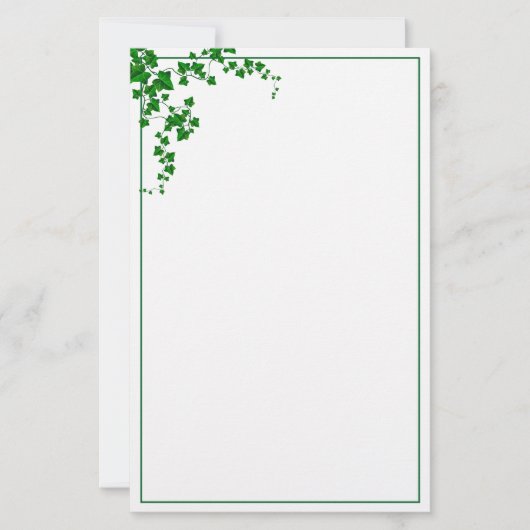 Ivy Stationery Paper Briefpapier (Voorkant)