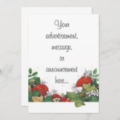 Ivy & Toadstool-verlichting Aankondiging (Voorkant / Achterkant)