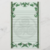 Ivy Triskel Lined Briefpapier (Voorkant)