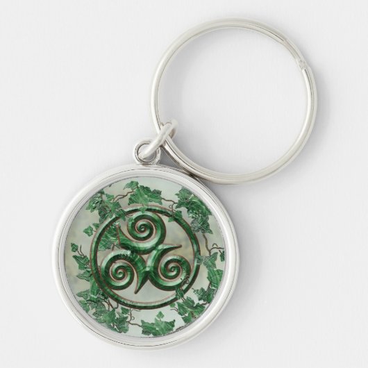 Ivy Triskel Sleutelhanger (Voorkant)