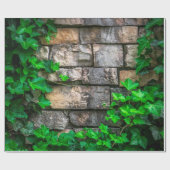 Ivy vine leaf plant Broadleaf Cadeaupapier (Vlak)