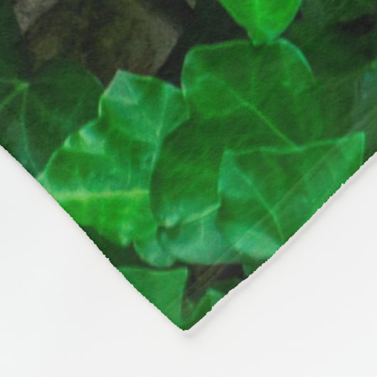 Ivy vine leaf plant Broadleaf Fleece Deken (Hoek)