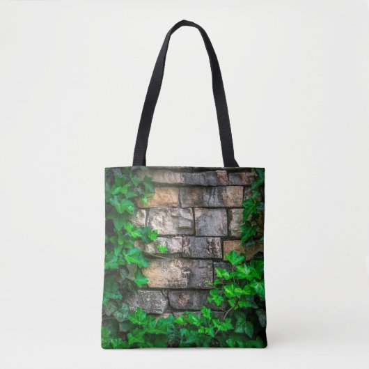 Ivy vine leaf plant Broadleaf Tote Bag (Voorkant)