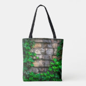 Ivy vine leaf plant Broadleaf Tote Bag (Achterkant)