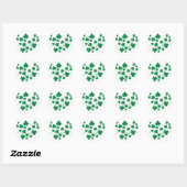 Ivy Vines Ronde Sticker (Vel)