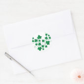 Ivy Vines Ronde Sticker (Envelop)