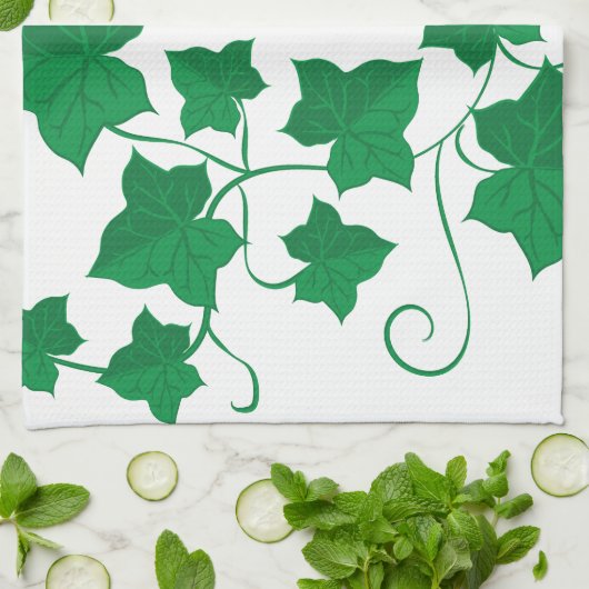 Ivy Vines Theedoek (Gevouwen)