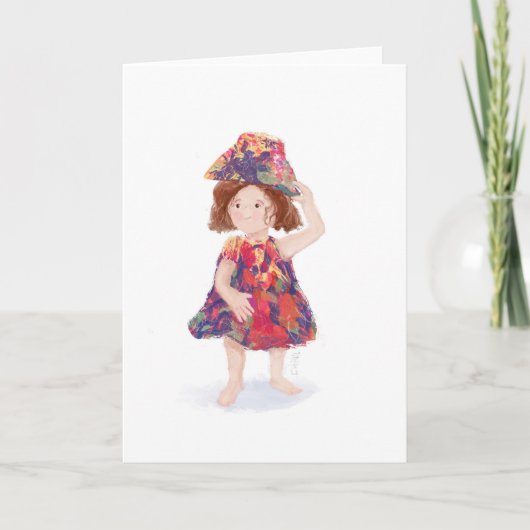 Ivy's nieuwe outfit bedankkaart (Voorkant)
