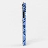 Iwalani  Hawaiian Denim Blue Floral Case-Mate iPhone Case (Achterkant/rechts)