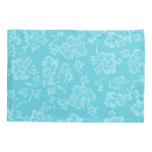 Iwalani  Hawaiian Floral Band omkeerbaar Kussensloop (Achterkant)