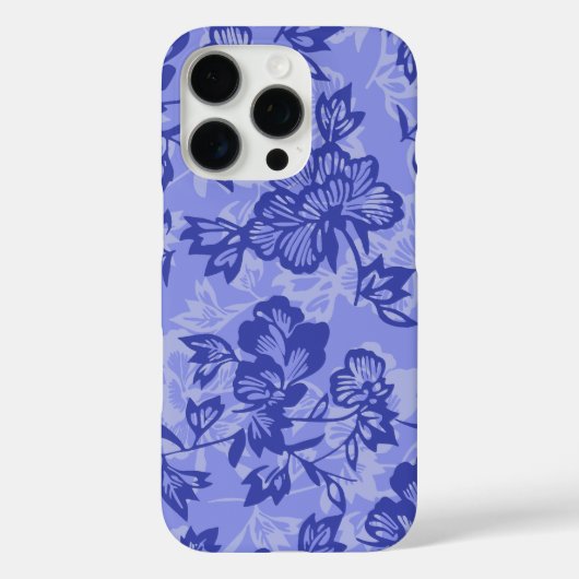 Iwalani  Hawaiian Lila Floral Case-Mate iPhone Case (Achterkant)