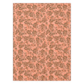 Iwalani  Hawaiian Papaya Floral Tafelkleed (Voorkant)