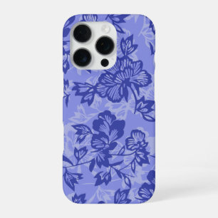 Iwalani Vintage Hawaïaans Lila Bloemmotief iPhone 16 Pro Hoesje