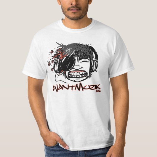 iWantMuzik T-shirt (Voorkant)