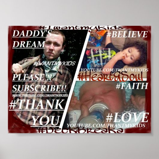 #iWANTMYKIDS Poster (Voorkant)