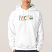 IWCE 2025 - Klassiek sweatshirt met capuchon (Voorkant)