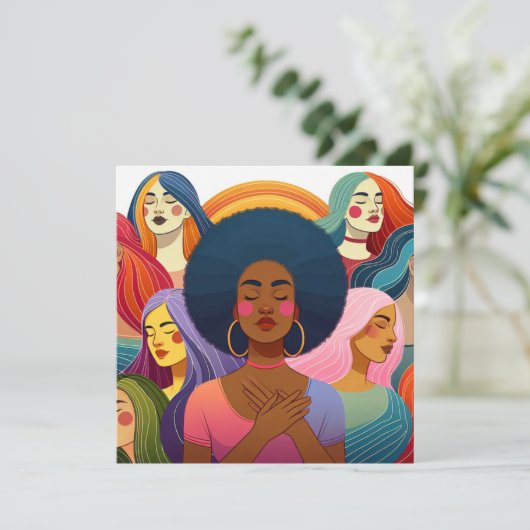 IWD | 8 maart is het Internationale Vrouwendag (Staand voorkant)