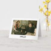 iWhat? iBirthday iCard Kaart (Gele Bloem)