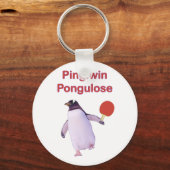 iWin Lose Penguin Ping Pong Sleutelhanger (Voorkant)