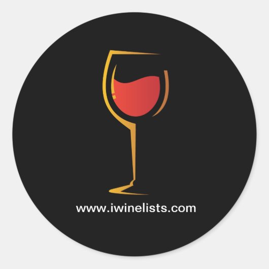 iWineLijsten Sticker 2 (Voorkant)