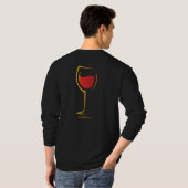 iWineList Shirt QR (donker shirt) (Achterkant volledig)
