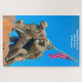 Iwo-Jima 5e Mariniersdivisie 5/02/1945 Legpuzzel (Horizontaal)