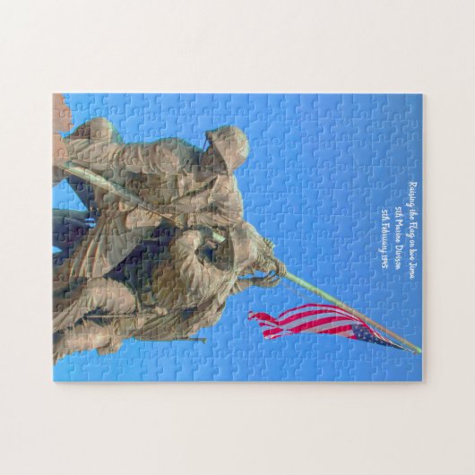 Iwo-Jima 5th Marine Devison 5/2/1945 Legpuzzel (Horizontaal)