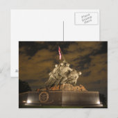 Iwo Jima bij nacht Briefkaart (Voorkant / Achterkant)