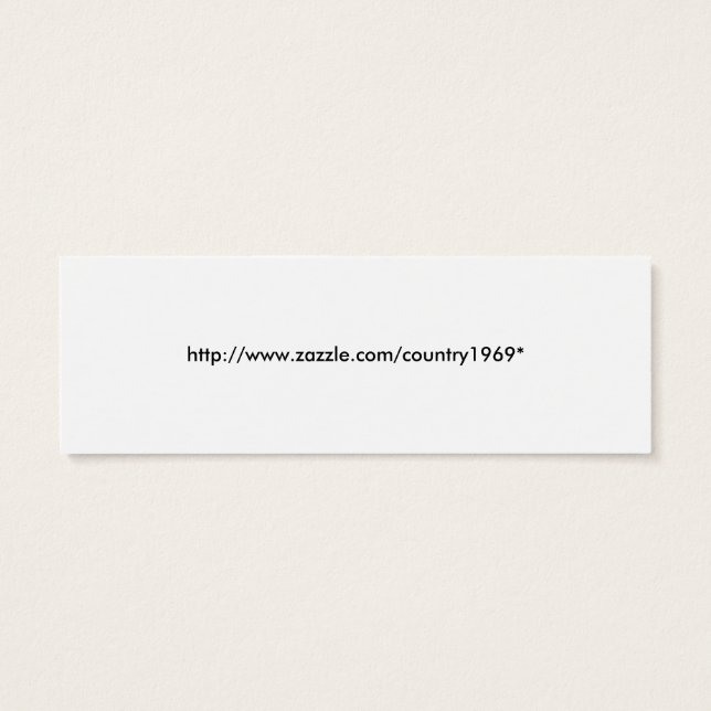 Iwo Jima-Bladwijzer Mini Visitekaartjes (Achterkant)