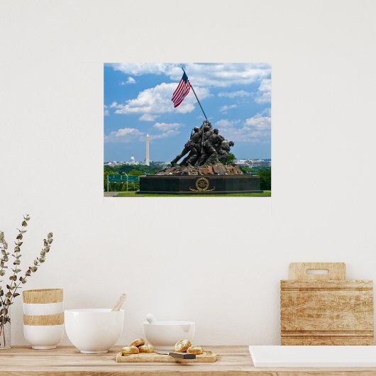 Iwo Jima - Cityscape Poster (Keuken)