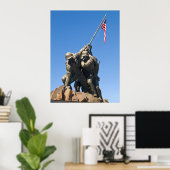 Iwo Jima - Frontal Uitzicht Poster (Thuiskantoor)