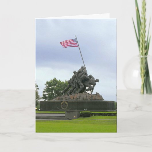 Iwo Jima, Kaart van Veteranendag (Voorkant)