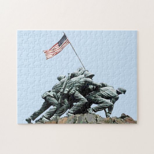 Iwo Jima Legpuzzel (Horizontaal)