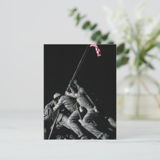 Iwo Jima Memorial Briefkaart (Staand voorkant)