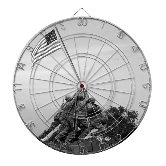 Iwo Jima Memorial Dartbord (Voorkant)