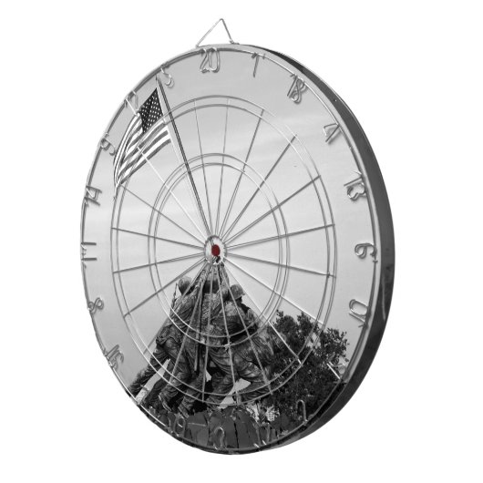 Iwo Jima Memorial Dartbord (Voorkant Rechts)