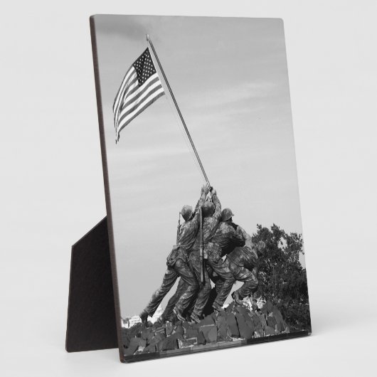 Iwo Jima Memorial Fotoplaat (Zijkant)