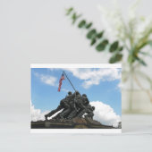 Iwo Jima Memorial in Washington DC Briefkaart (Staand voorkant)
