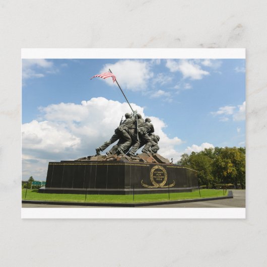 Iwo Jima Memorial in Washington DC Briefkaart (Voorkant)