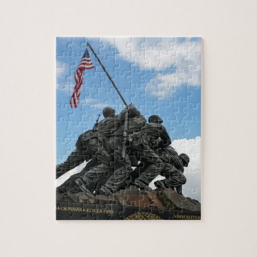 Iwo Jima Memorial in Washington DC Legpuzzel (Verticaal)