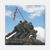 Iwo Jima Memorial in Washington DC Magneet (Voorkant)
