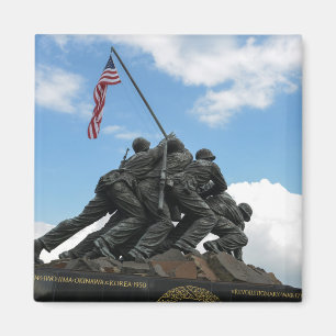 Iwo Jima Memorial in Washington DC Magneet