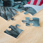 Iwo Jima Memorial Jigzaag Puzzle Legpuzzel (Zijkant)