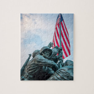 Iwo Jima Memorial Jigzaag Puzzle Legpuzzel