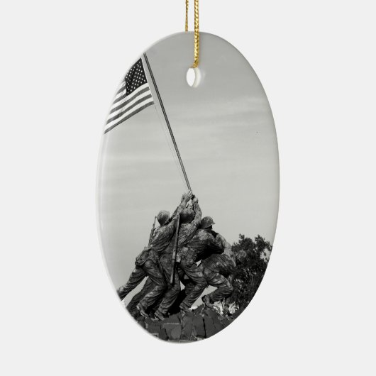 Iwo Jima Memorial Keramisch Ornament (Rechts)