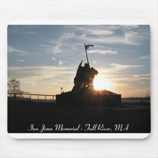 Iwo Jima Memorial op Sunset Muismat (Voorkant)