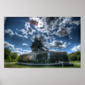 Iwo Jima Memorial Poster (Voorkant)