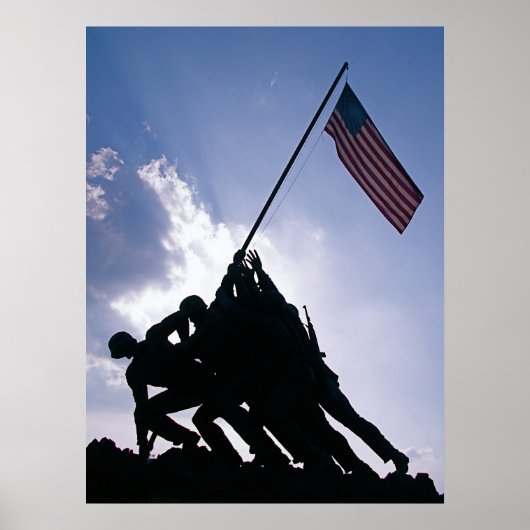 Iwo Jima Memorial Poster (Voorkant)